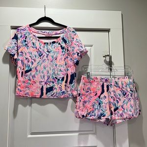 Lilly Pulitzer Dossie Shirt + Short Set
